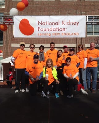 Team Bacchiocchi National Kidney Foundation Walk 2013