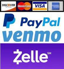 Various payment methods accepted