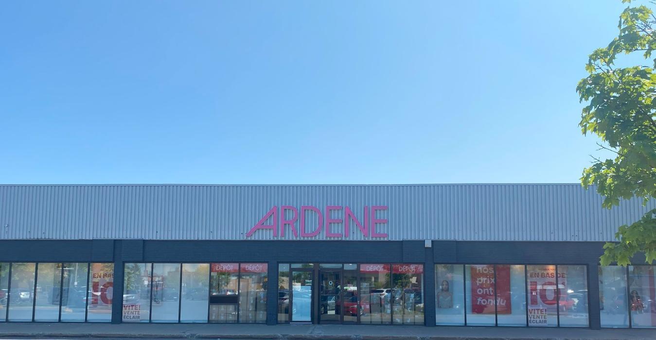 Ardene magasin de liquidation