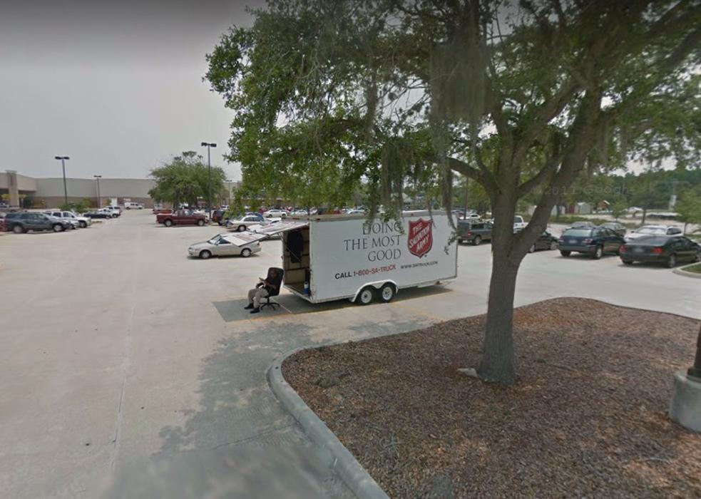 The Salvation Army Donation Drop Box - Lowes