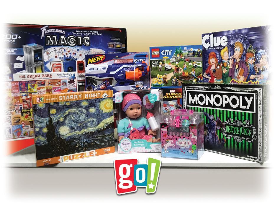 Go! Calendars/Go! Games/Go! Toys