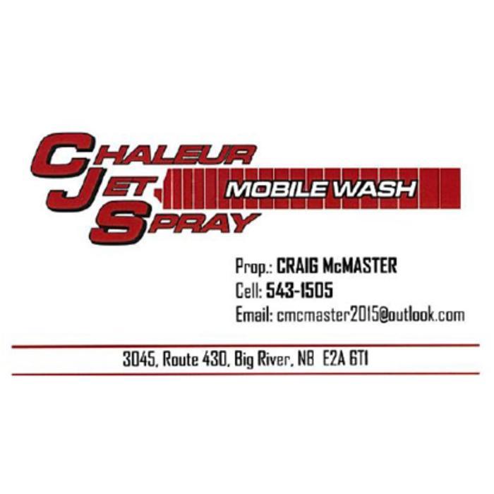 Chaleur Jet Spray Mobile Wash Ltd.