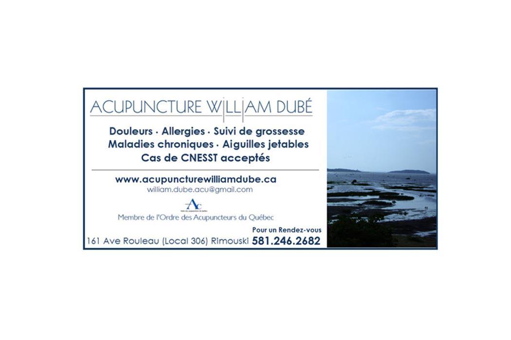 Acupuncture William Dubé