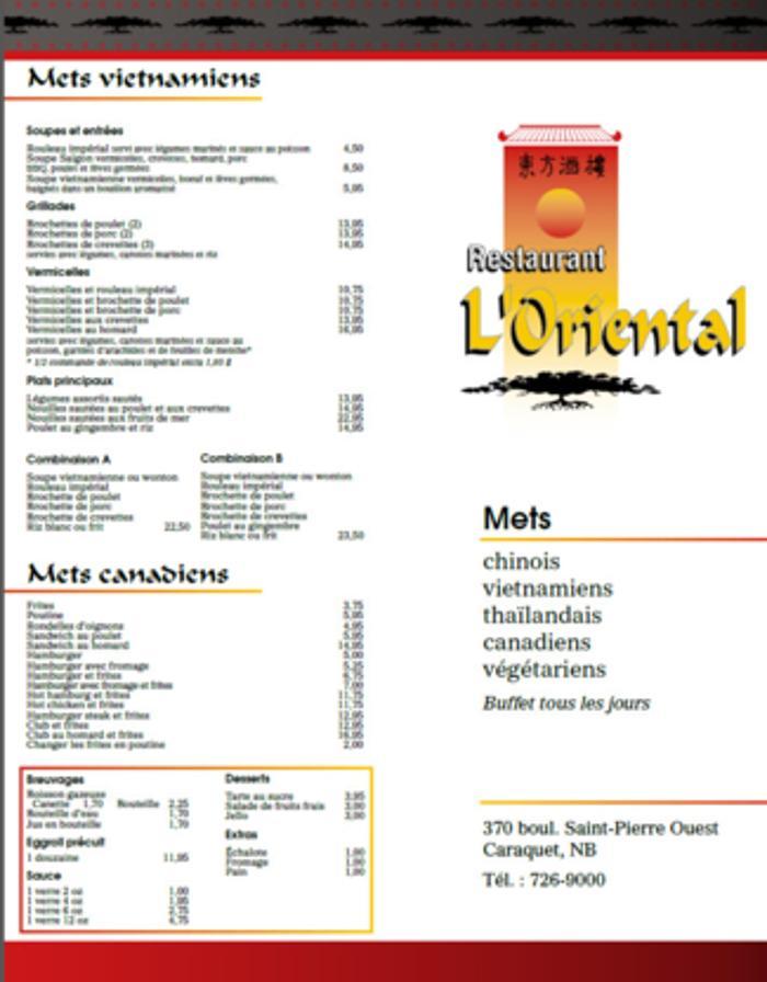 Restaurant L'Oriental