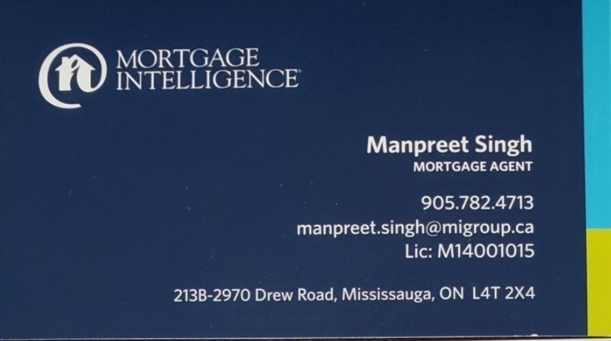 Manpreet Singh Mortgage Intelligence