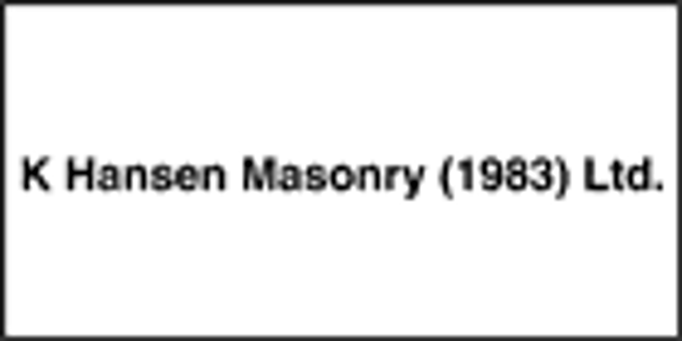 K Hansen Masonry (1983) Ltd