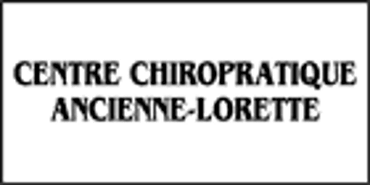 Centre Chiropratique Ancienne Lorette Inc