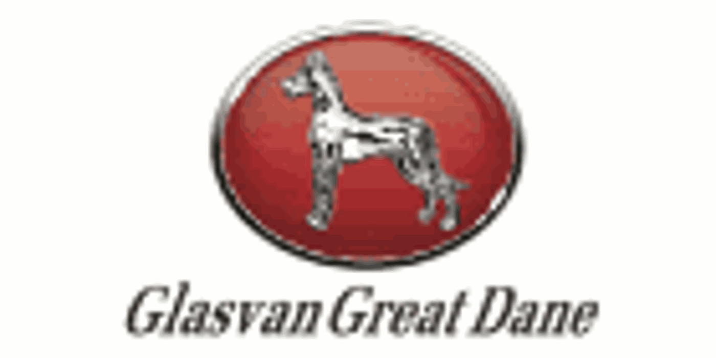 Glasvan Great Dane