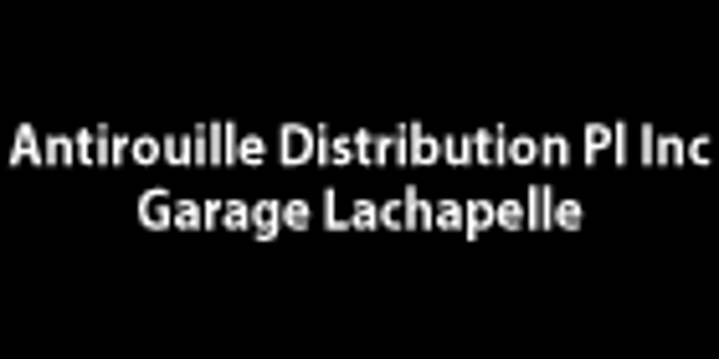 Antirouille Distribution Garage PL Lachapelle Inc