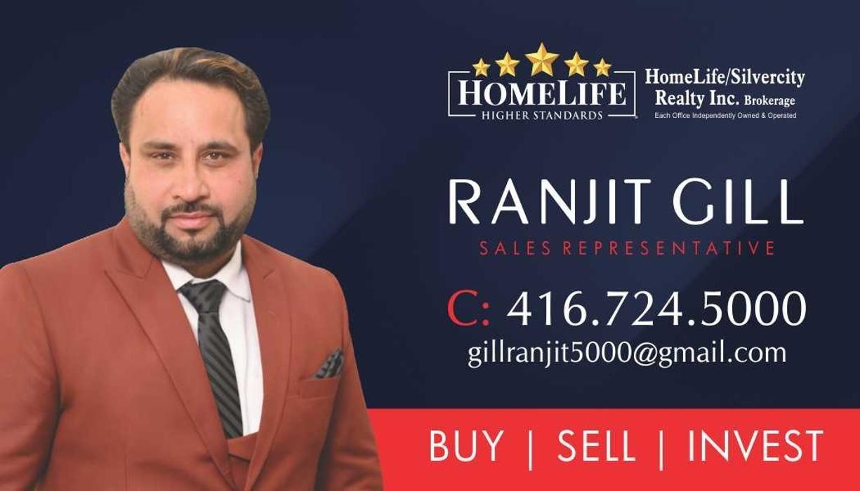 Ranjit Gill - Homelife Silvercity Realty Inc.