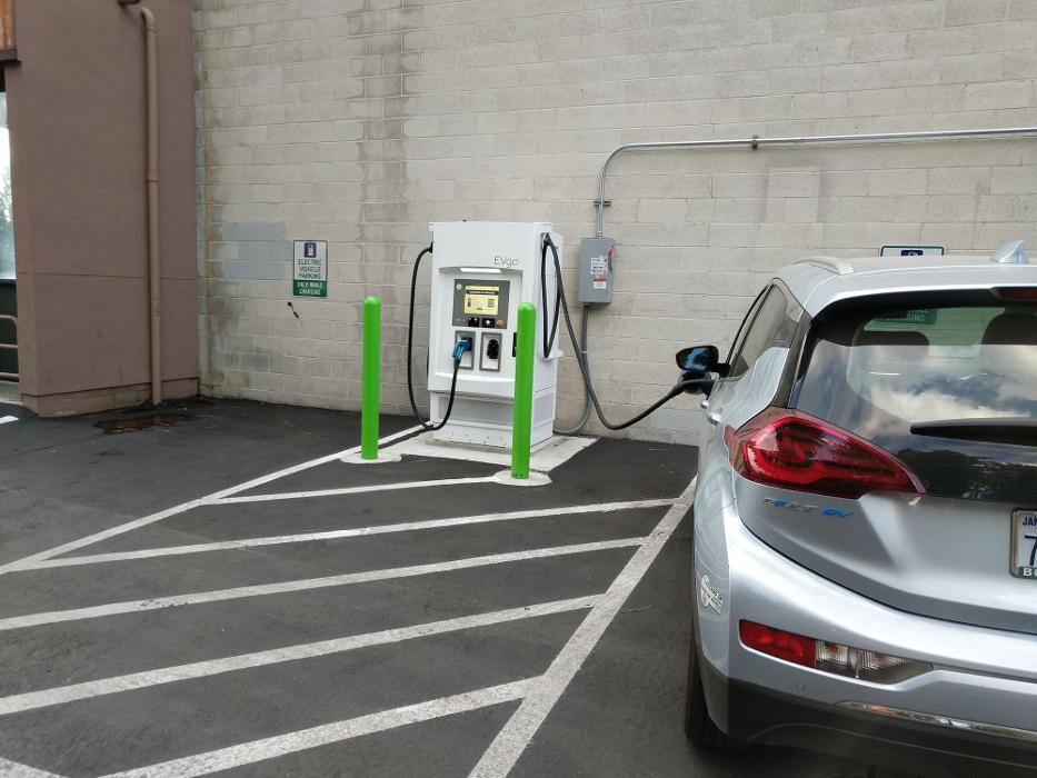 EVgo Car Charging Station