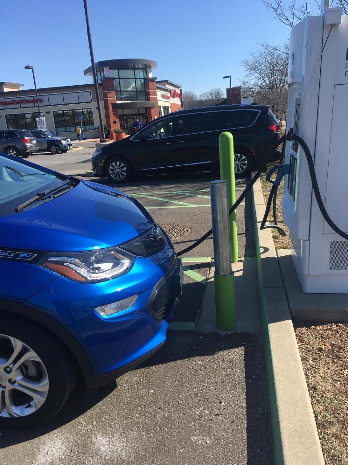 EVgo Car Charging Station