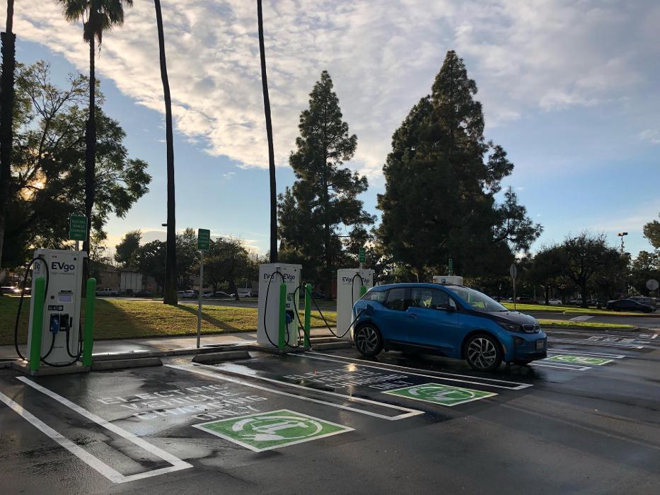 EVgo Car Charging Station