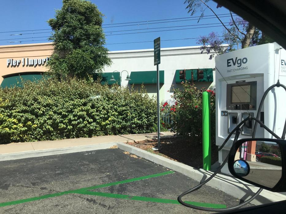 EVgo Car Charging Station