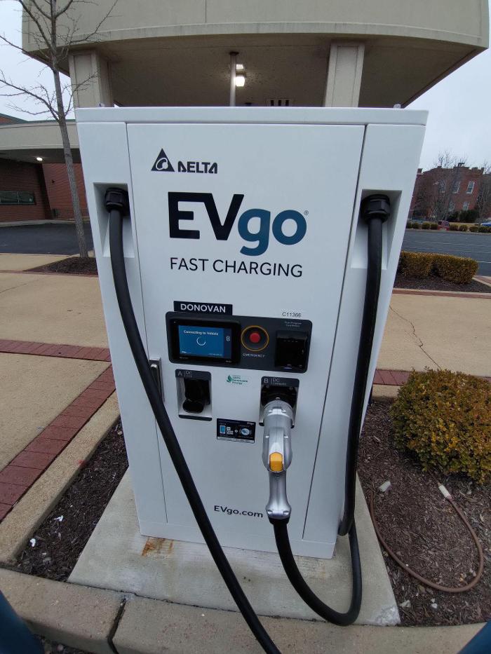 EVgo Car Charging Station