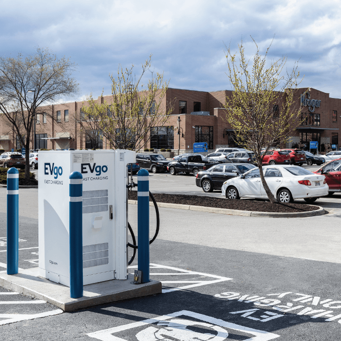 EVgo Car Charging Station