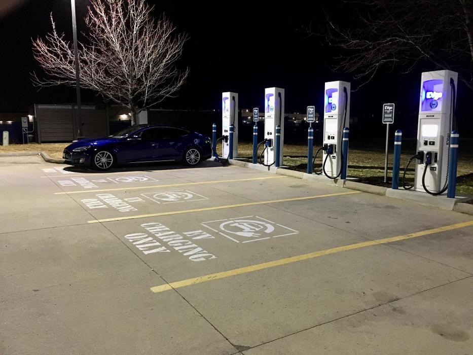 EVgo Car Charging Station