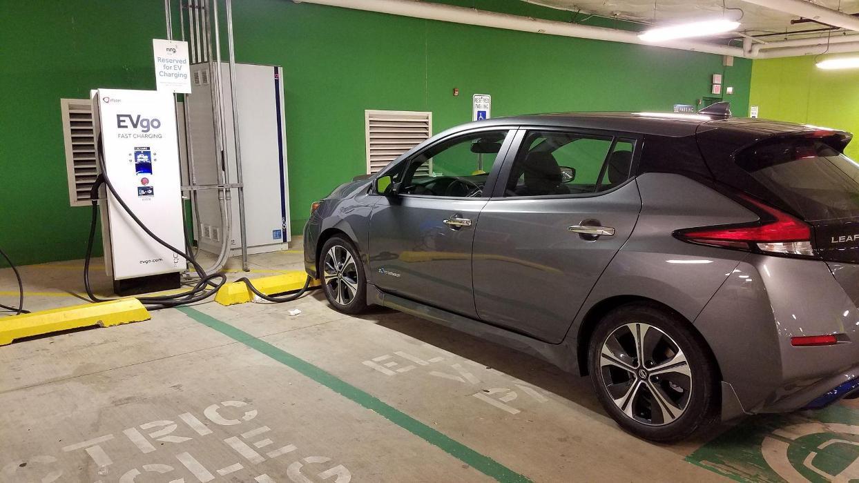 EVgo Car Charging Station