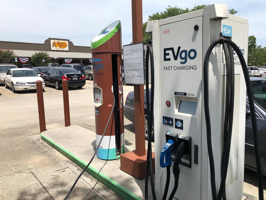 EVgo Car Charging Station