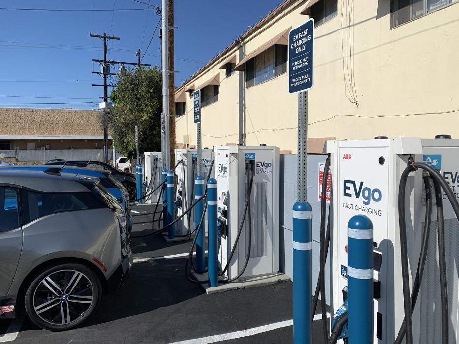 EVgo Car Charging Station