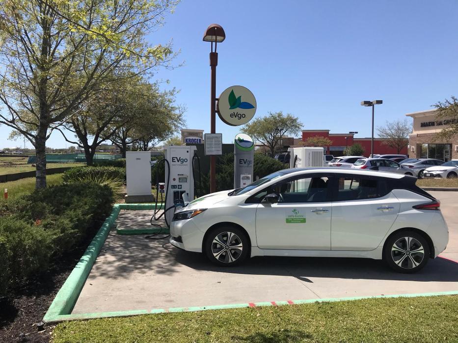 EVgo Car Charging Station