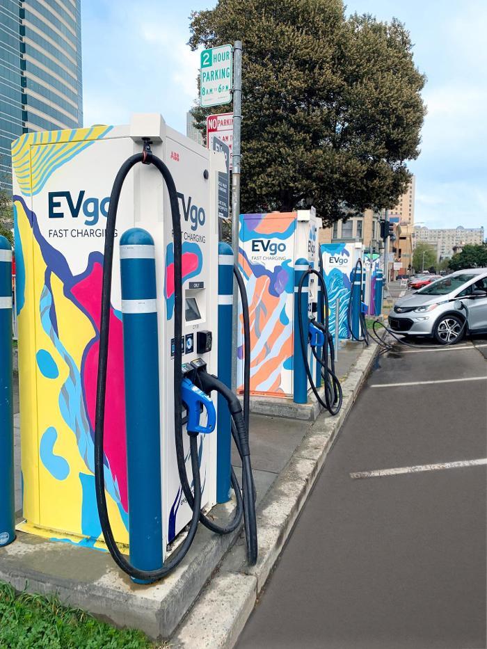 EVgo Car Charging Station