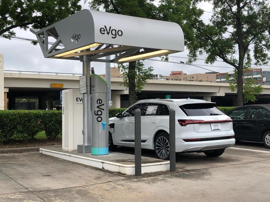 EVgo Car Charging Station