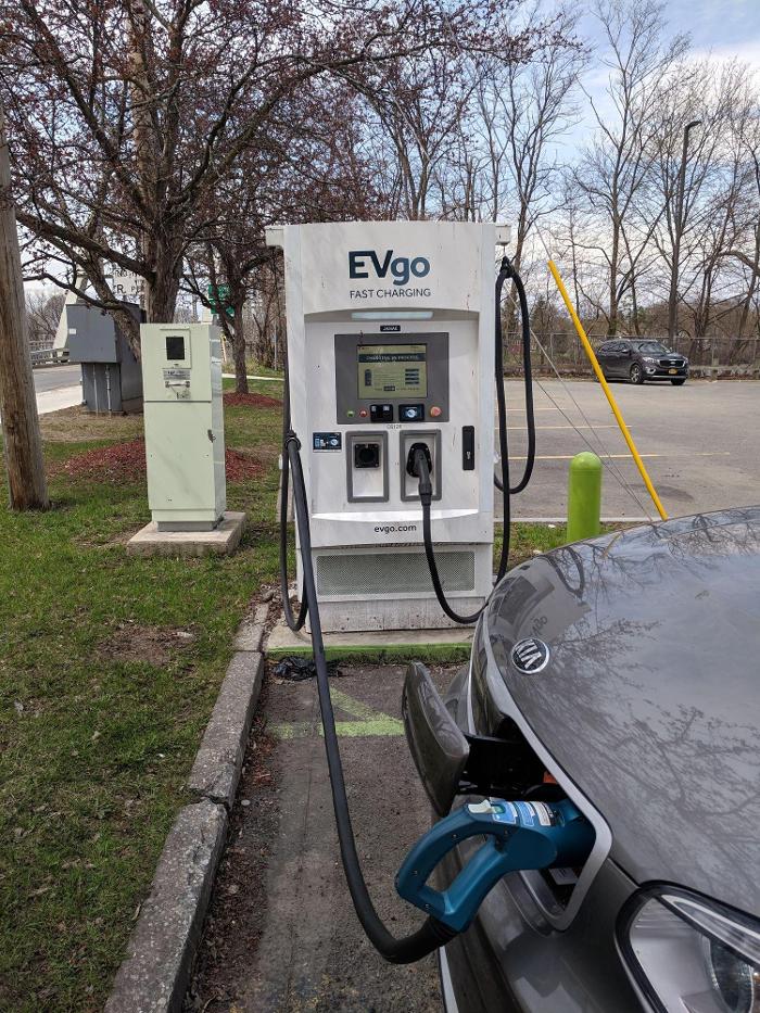 EVgo Car Charging Station