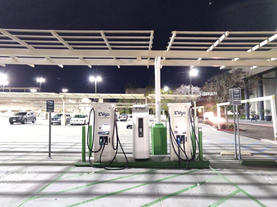 EVgo Car Charging Station