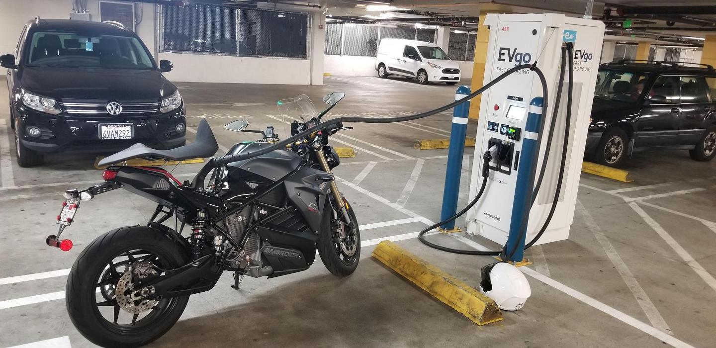 EVgo Car Charging Station