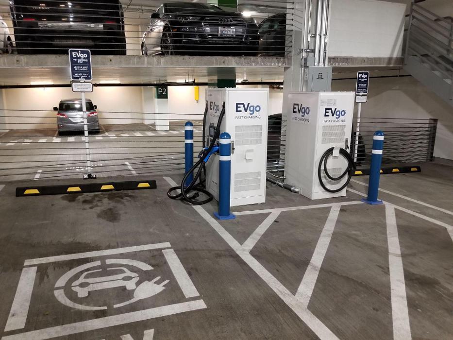 EVgo Car Charging Station