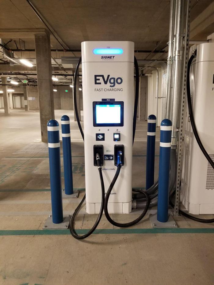 EVgo Car Charging Station