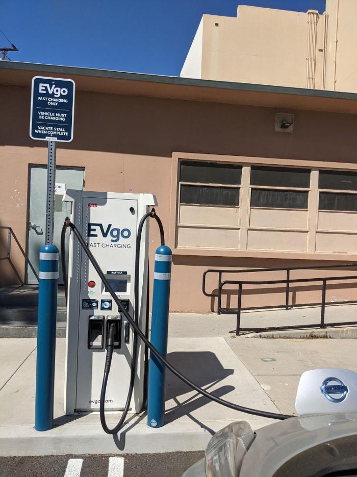 EVgo Car Charging Station