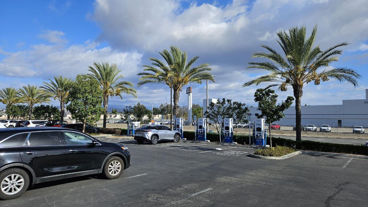 EVgo Car Charging Station