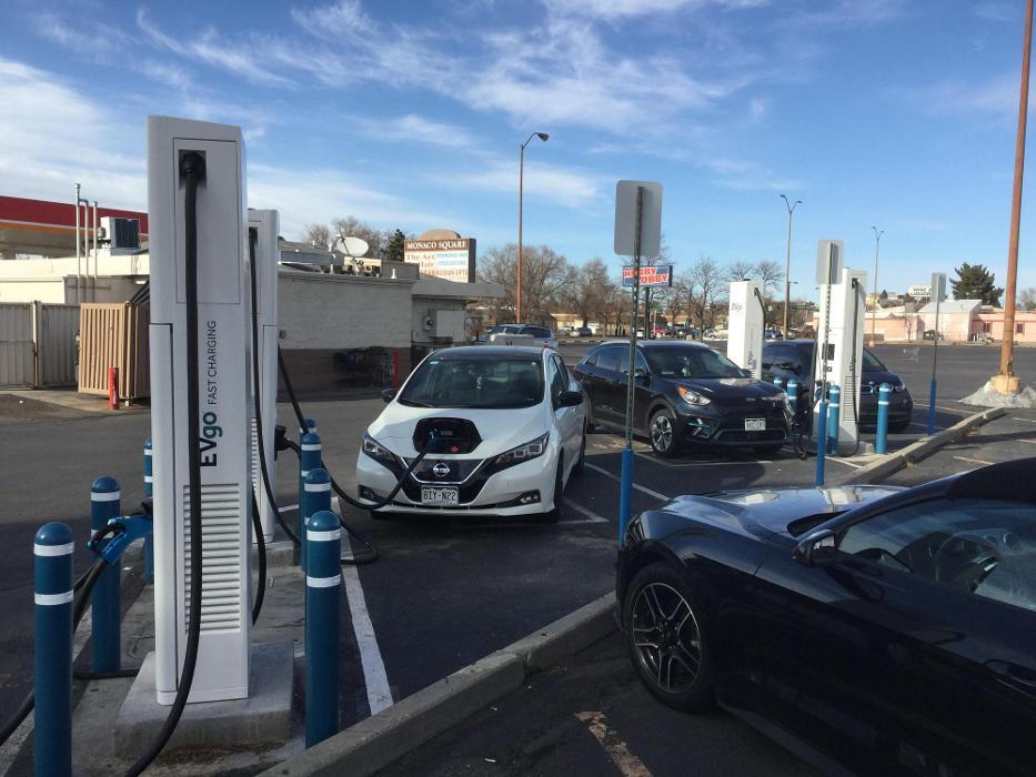 EVgo Car Charging Station