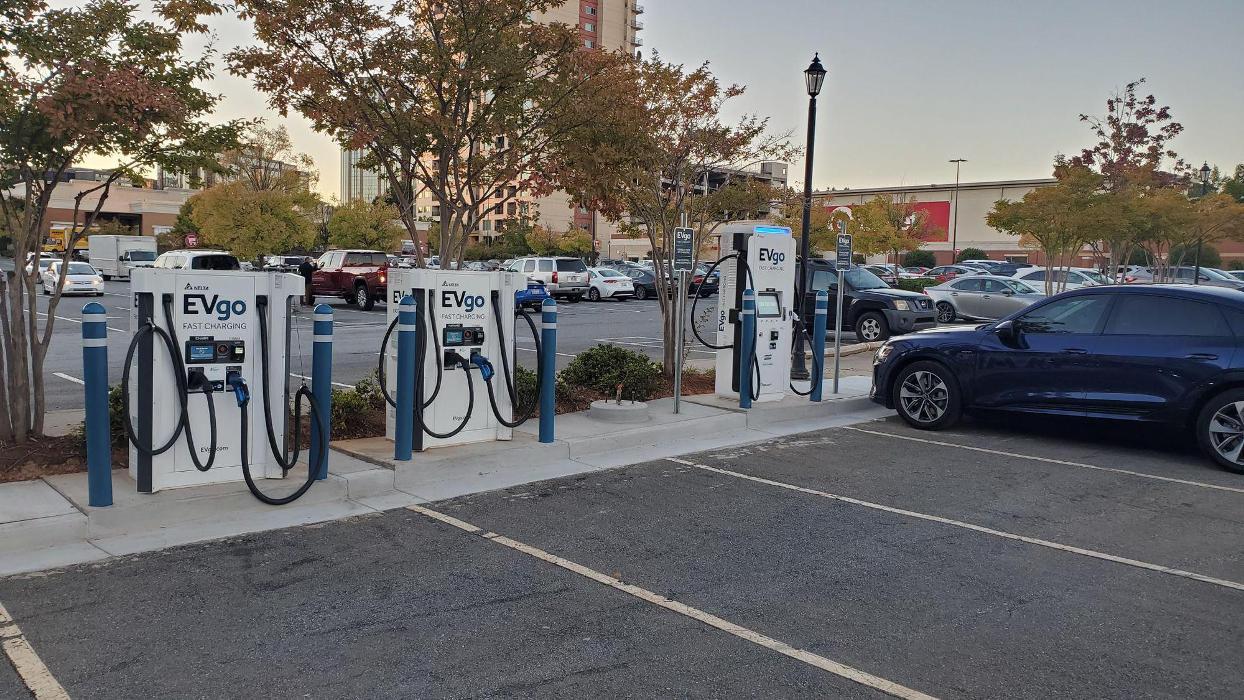 EVgo Car Charging Station