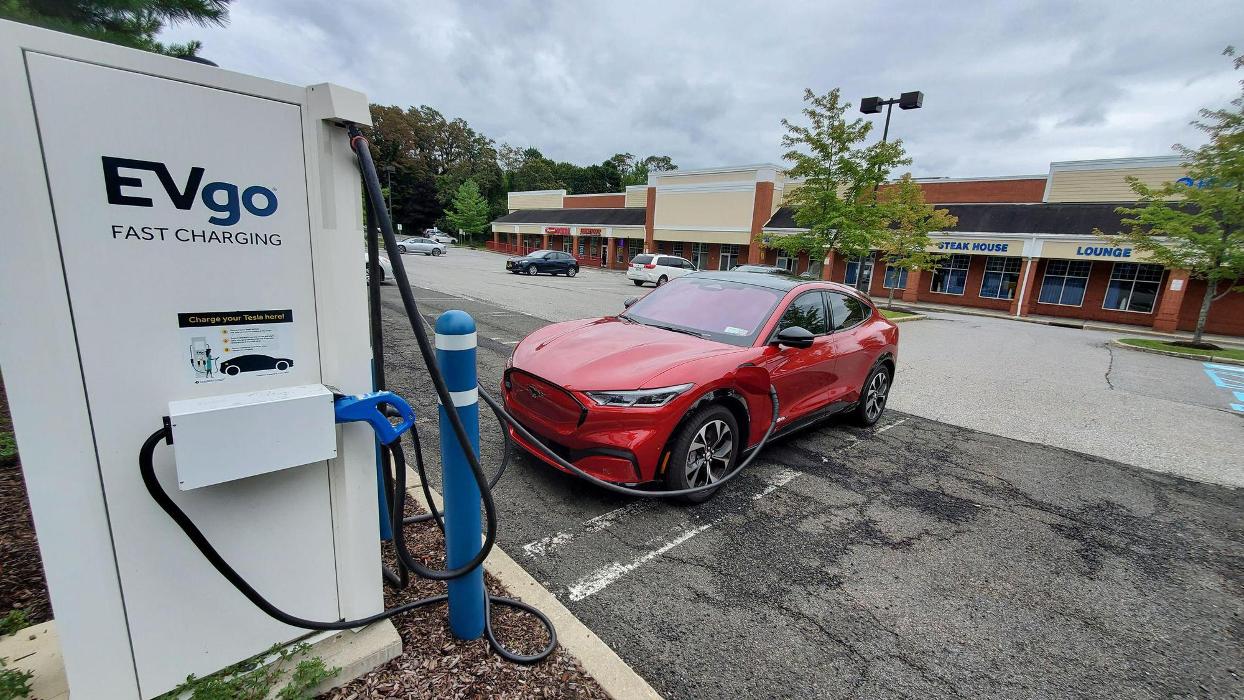 EVgo Car Charging Station