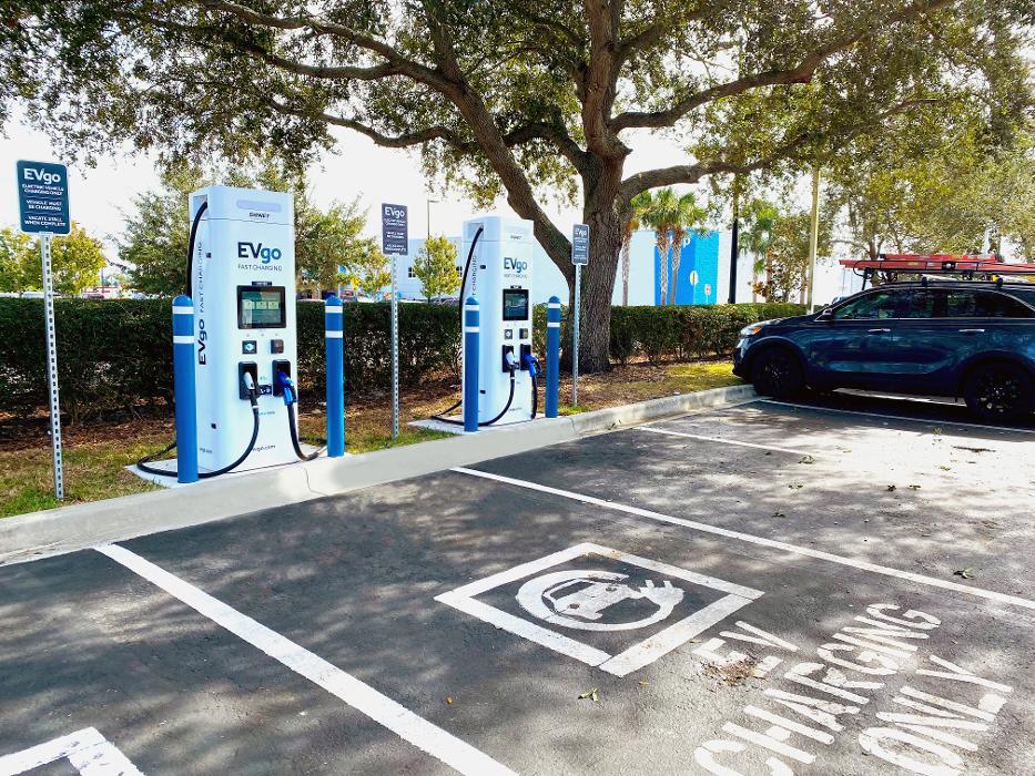 EVgo Car Charging Station