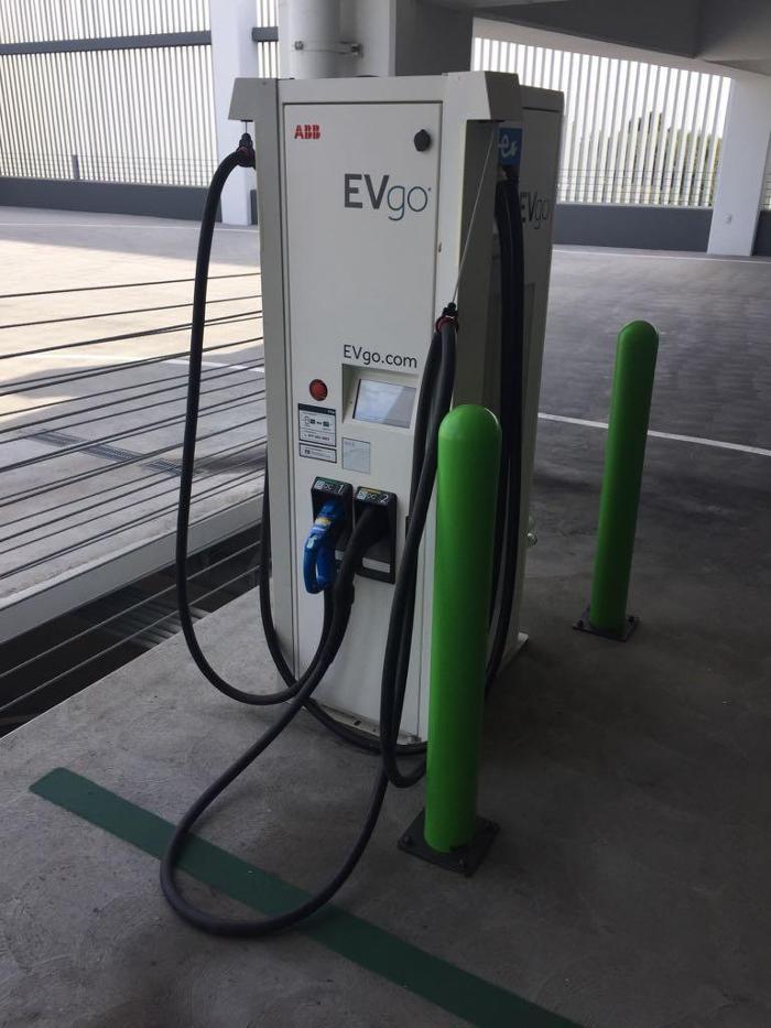 EVgo Car Charging Station