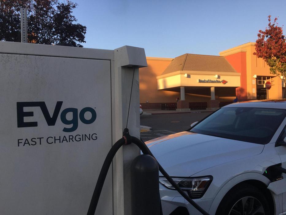 EVgo Car Charging Station