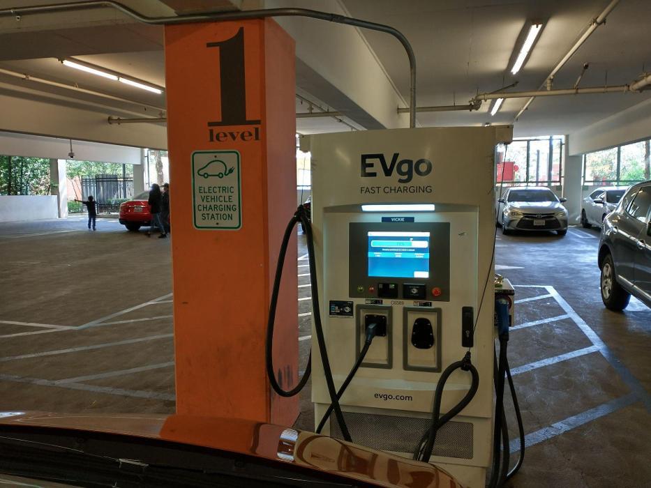 EVgo Car Charging Station