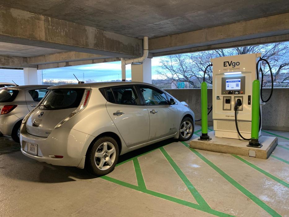 EVgo Car Charging Station