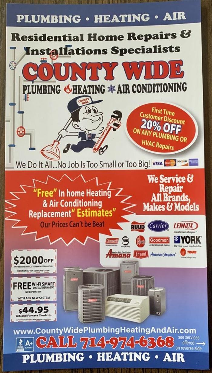 County Wide Plumbing Heating and Air