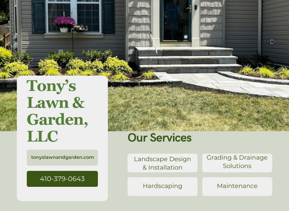 Tony's Lawn & Garden, LLC.