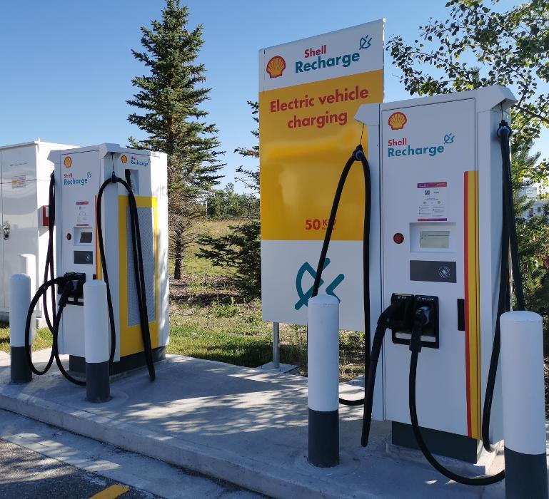 Shell Recharge Charging Station