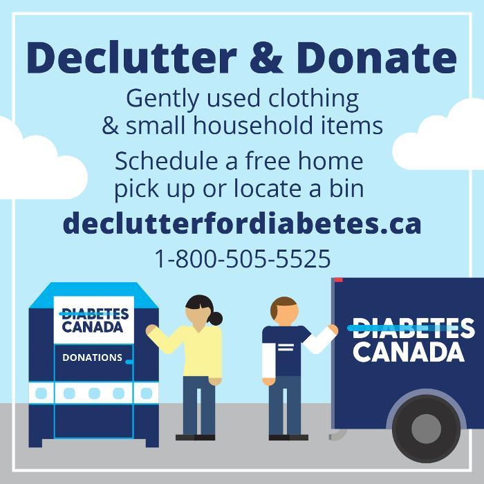 Diabetes Canada (Clothing Collection) Waterloo Wellington