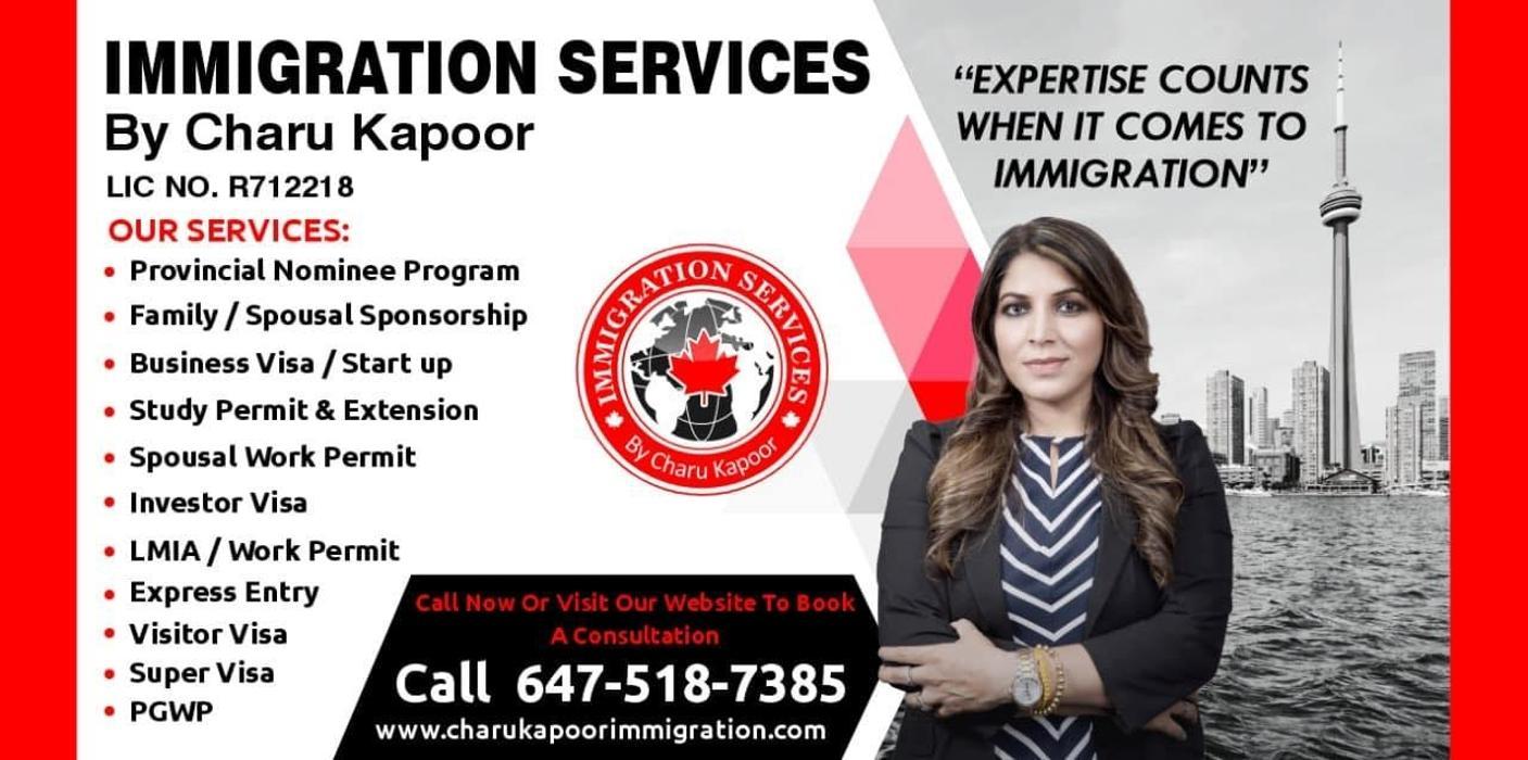 Immigration Services by Charu Kapoor LTD