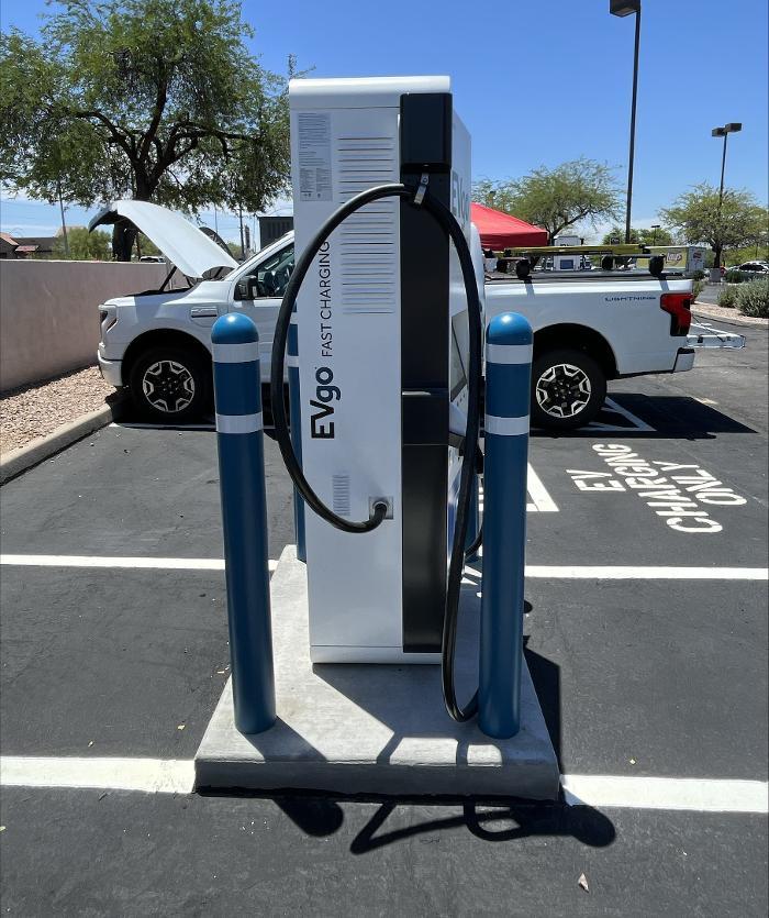 EVgo Car Charging Station